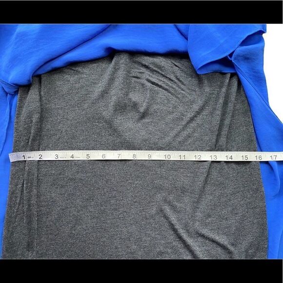 Rachel Rachel Roy Blue Petra High-Low Sleeveless Dress - Picture 13 of 16